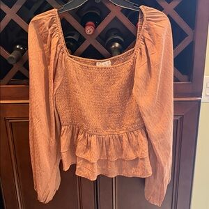 Altar'd State Rust Blouse